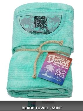 NWT Senor Lopez Beach Towel XL (6ftx3ft) ~ MINT